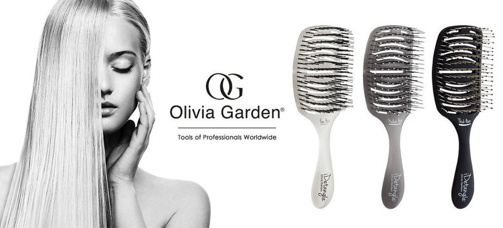 Szczotka Olivia Garden iDetangle Fine Hair do włosów cienkich