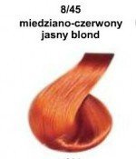 Farba do włosów CeCe Color Creme 8/45  Miedziano- czerwony jasny blond