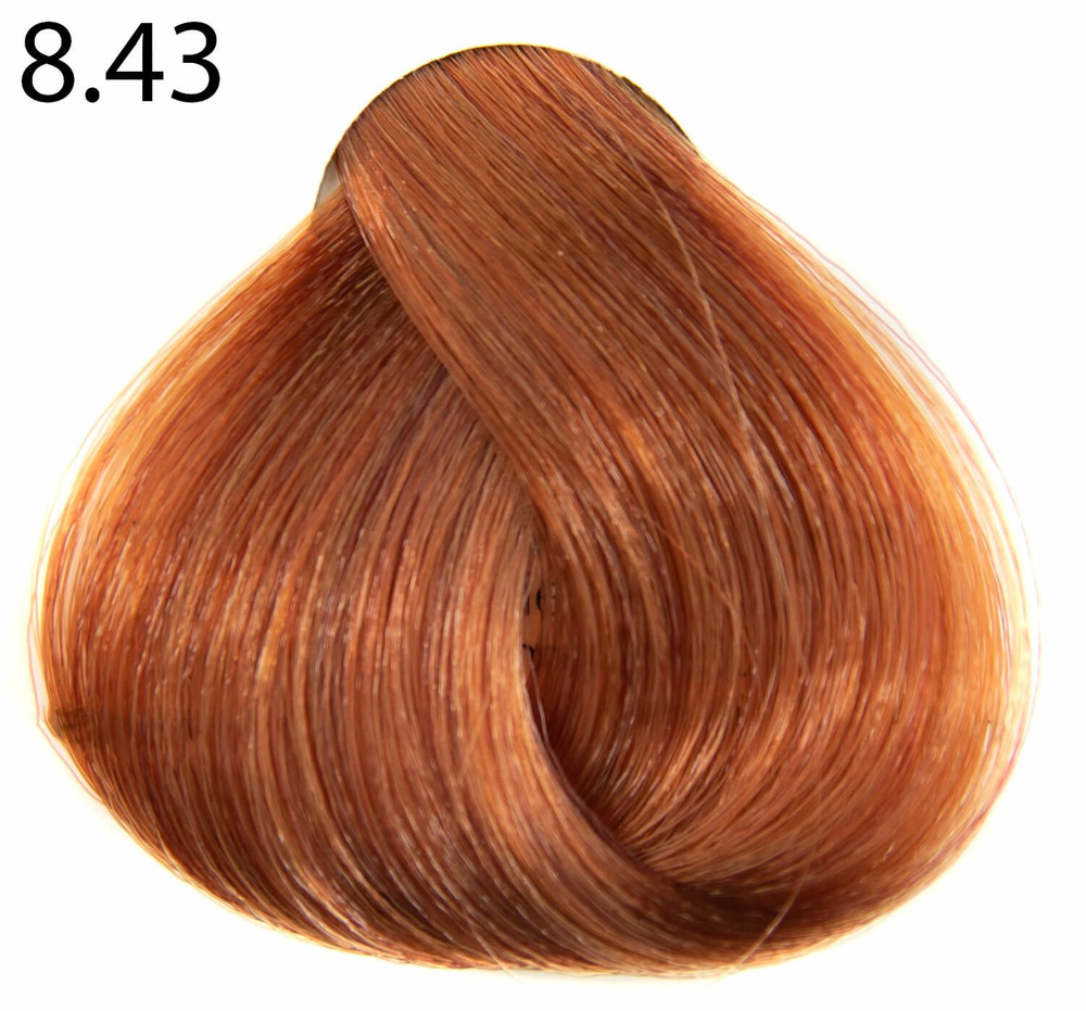 Profesjonalna farba do włosów RR Line 100 ml 8.43 jasny blond miedziano złoty
